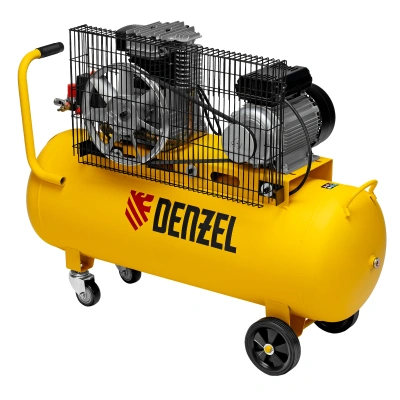 Компрессор воздушный BCI2300/100, ременный привод, 2.3 кВт, 100 литров, 400 л/мин Denzel по ценам производителя в Санкт-Петербурге с доставкой по всей России
