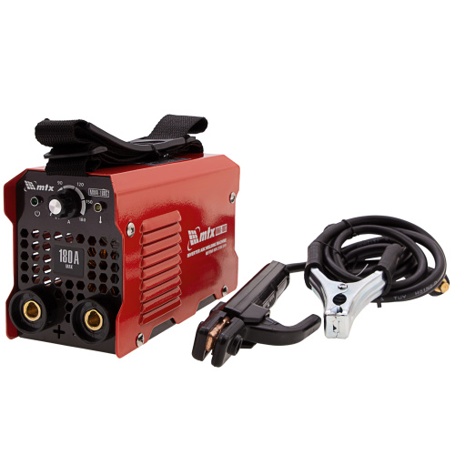 Инверторный аппарат дуговой сварки MMA-180S, 180 А, ПВ60%, диаметр электрода 1,6-4 мм MTX по ценам производителя в Санкт-Петербурге с доставкой по всей России