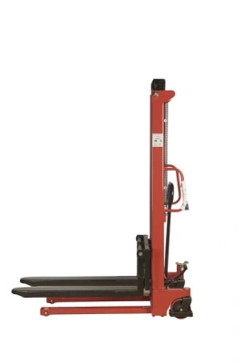 Штабелер гидравлический 1,0 т 3,0 м TOR CTY-EH с раздвижными вилами по ценам производителя в Санкт-Петербурге с доставкой по всей России