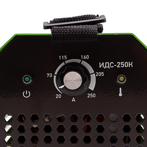 Инверторный аппарат дуговой сварки ИДС-250K, 250 А, ПВ 80%, диаметр электрода 1,6-5 мм Сибртех по ценам производителя в Санкт-Петербурге с доставкой по всей России