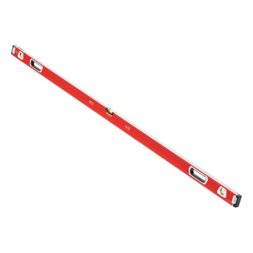 Уровень алюминиевый, магнит, фрезерованный, 3 глазка (1 зеркальный) двухкомпонентные рукоятки, 2000 мм Matrix купить в Москве с доставкой по всей России | ProtosMarket.ru