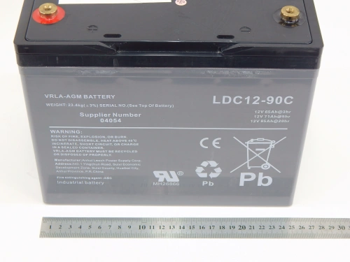 Аккумулятор свинцово-кислотный герм. (GEL) 12В/85Ач (20Hr) 260х162х215 для WS15H/WS15H SC PRO по ценам производителя в Санкт-Петербурге с доставкой по всей России