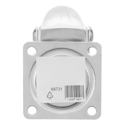 Колесо ПУ прозрачное поворотное d-35 мм, крепление платформенное Сибртех по ценам производителя в Санкт-Петербурге с доставкой по всей России