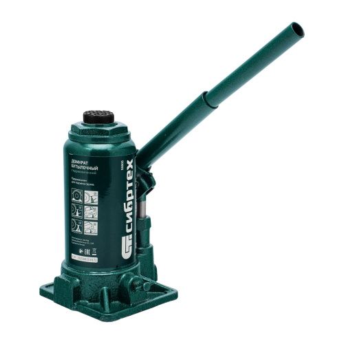 Домкрат гидравлический бутылочный, 8 т, 180-350 мм Сибртех купить в Москве с доставкой по всей России | ProtosMarket.ru