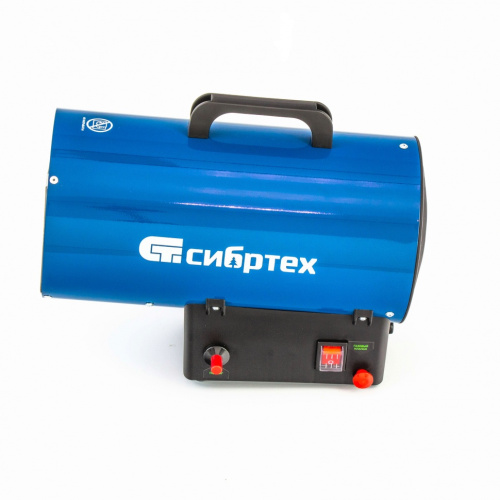 Газовая тепловая пушка СТГ-15, 15 кВт, 500 м3/ч, пропан-бутан Сибртех по ценам производителя в Санкт-Петербурге с доставкой по всей России