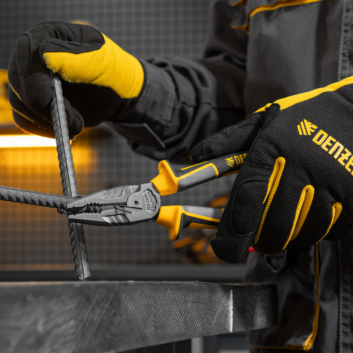 Плоскогубцы комбинированные 205 мм, трехкомпонентные рукоятки Denzel купить в Москве с доставкой по всей России | ProtosMarket.ru