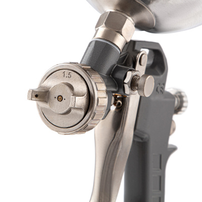 Краскораспылитель пневматический с верхним бачком V 1, 0 л, сопло D 1.2, 1.5 и 1.8 мм Matrix купить в Москве с доставкой по всей России | ProtosMarket.ru