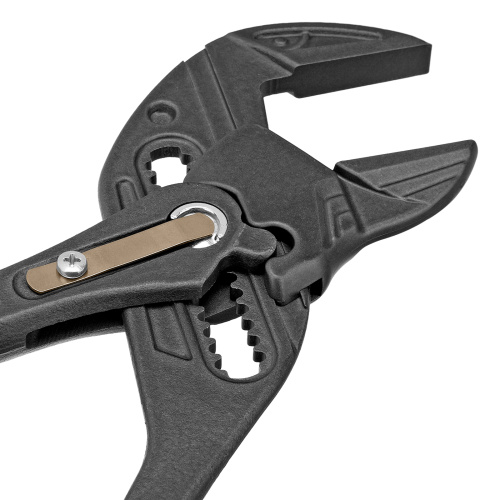 Клещи переставные, кнопочный механизм, обливные рукоятки, сантехнические, 250 мм Denzel купить в Москве с доставкой по всей России | ProtosMarket.ru