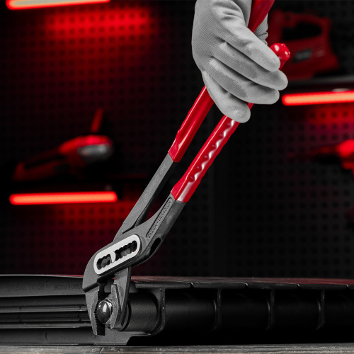 Клещи переставные 400 мм, хром-ванадий, обливные рукоятки Matrix по ценам производителя в Санкт-Петербурге с доставкой по всей России