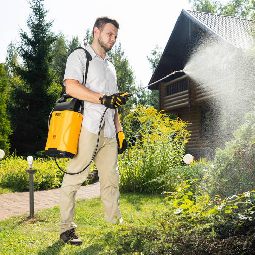 Опрыскиватель аккумуляторный D-8LI, 8 л, 12 В, 2 Ач Denzel по ценам производителя в Санкт-Петербурге с доставкой по всей России