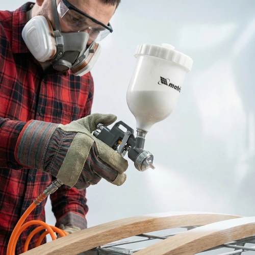 Набор пневмоинструмента, 5 предметов, быстросъемное соединение, краскораспылитель с верхним бачком Matrix купить в Москве с доставкой по всей России | ProtosMarket.ru