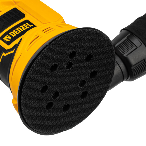 Машина шлифовальная эксцентриковая аккумуляторная COS-125-0, 18В Li-Ion Denzel купить в Москве с доставкой по всей России | ProtosMarket.ru