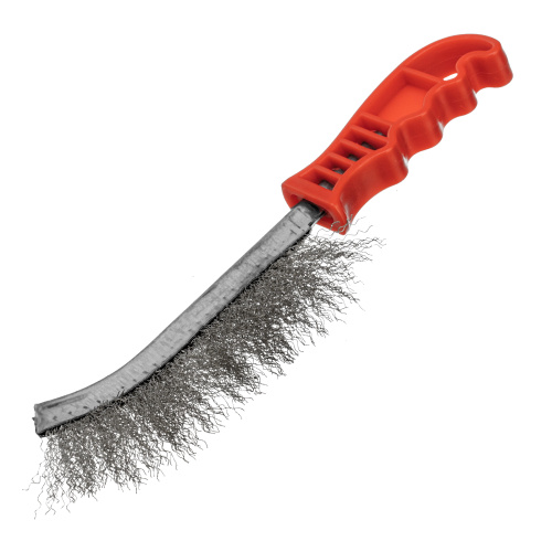 Щетка металлическая фосфатированная, пластиковая ручка Matrix по ценам производителя в Санкт-Петербурге с доставкой по всей России