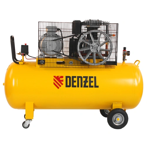 Компрессор воздушный, ременный привод BCI5500-T/270, 5.5 кВт, 270 литров, 850 л/мин Denzel по ценам производителя в Санкт-Петербурге с доставкой по всей России