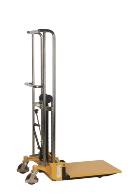 Штабелер гидравлический 0,4 т 1,5 м TOR PJ4150 облегченный по ценам производителя в Санкт-Петербурге с доставкой по всей России