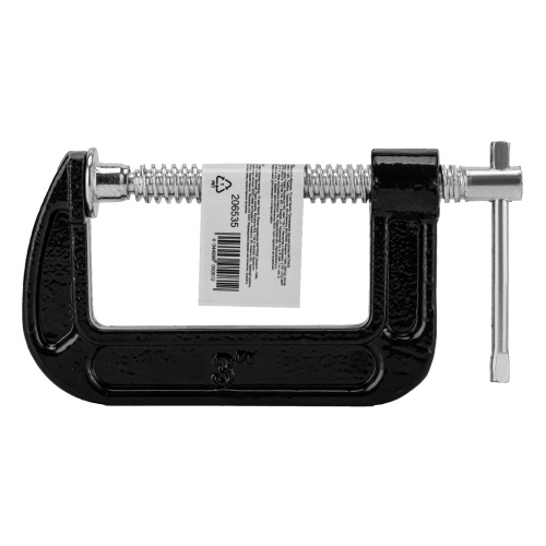 Струбцина G-образная, 75 мм Sparta по ценам производителя в Санкт-Петербурге с доставкой по всей России