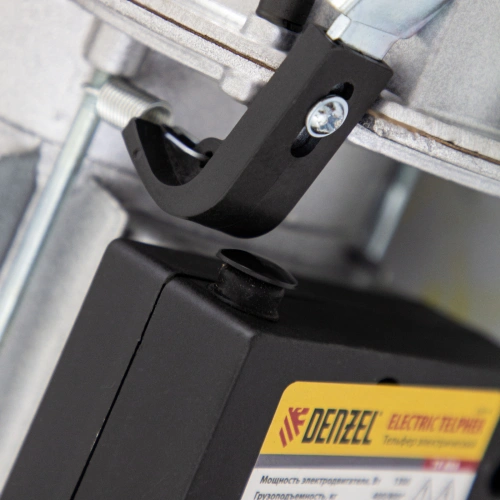 Тельфер электрический TF-800, 0.8 т, 1300 Вт, высота 12 м, 8 м/мин Denzel по ценам производителя в Санкт-Петербурге с доставкой по всей России