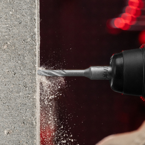 Бур по бетону, 5 x 110 мм, SDS PLUS c крестовой пластиной Matrix купить в Москве с доставкой по всей России | ProtosMarket.ru