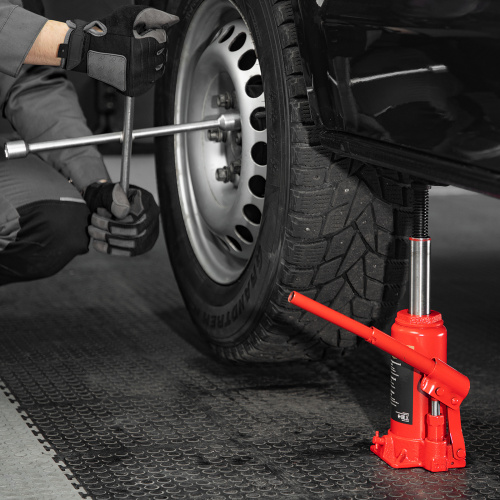 Домкрат гидравлический бутылочный, 5 т, h подъема 195-380 мм Sparta по ценам производителя в Санкт-Петербурге с доставкой по всей России