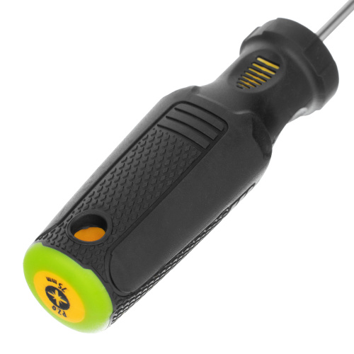 Отвертка PZ0x75 мм, CrV, трехкомпонентная рукоятка Denzel по ценам производителя в Санкт-Петербурге с доставкой по всей России