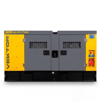 Дизельный генератор Vektor AD-30Y-T400 в шумозащитном кожухе с АВР по ценам производителя в Санкт-Петербурге с доставкой по всей России