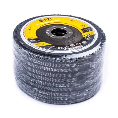 Круг лепестковый для шлифования по нержавеющей стали FTL Ergo цирконий 29 125 х 22,2 мм P100 по ценам производителя в Санкт-Петербурге с доставкой по всей России