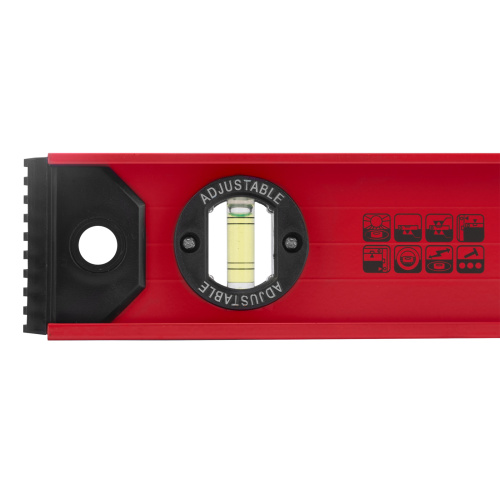 Уровень алюминиевый "Рельс", 400 мм, 3 глазка, усиленный Matrix по ценам производителя в Санкт-Петербурге с доставкой по всей России