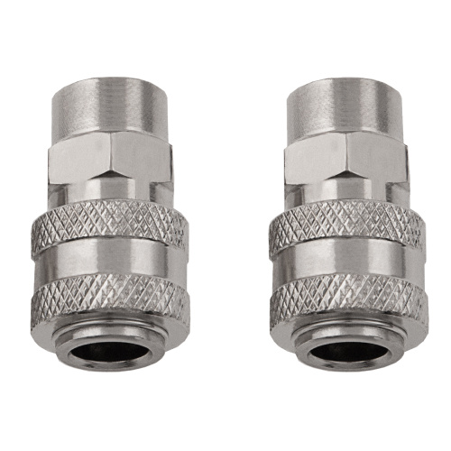 Муфта универсальная быстросъемная ("мама") 3/8, внутренняя резьба, 2 шт, Stels купить в Москве с доставкой по всей России | ProtosMarket.ru