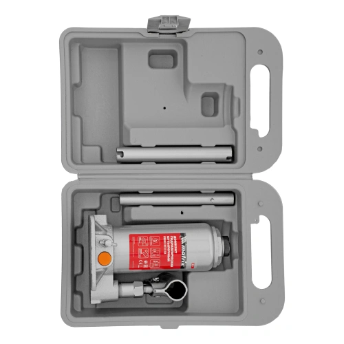 Домкрат гидравлический бутылочный, 3 т, h подъема 178-343 мм, в пластиковом кейсе Matrix по ценам производителя в Санкт-Петербурге с доставкой по всей России