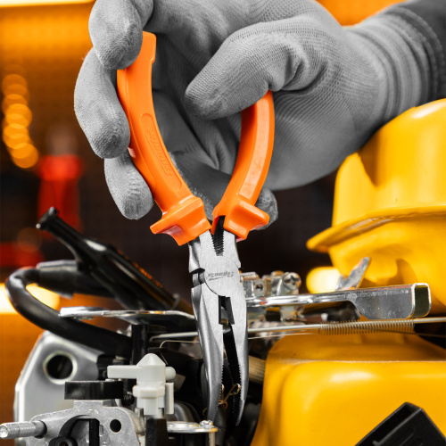 Длинногубцы изогнутые Classic, 160 мм, шлифованные, пластмассовые рукоятки Sparta купить в Москве с доставкой по всей России | ProtosMarket.ru