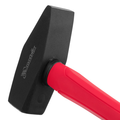 Молоток слесарный optimal, 1500 г, фибергласовая обрезиненная рукоятка, квадратный боек Matrix купить в Москве с доставкой по всей России | ProtosMarket.ru