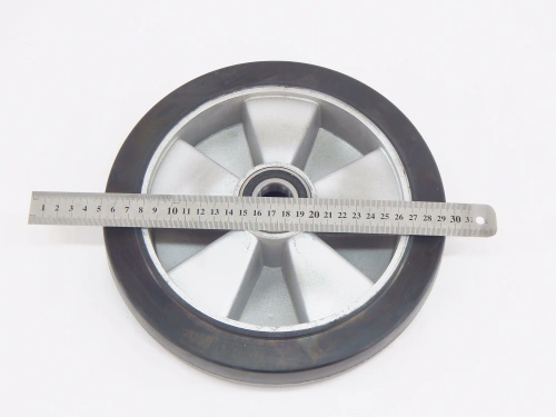 Колесо резиновое 250х50 мм с подшипником для тележек гидравлических HW по ценам производителя в Санкт-Петербурге с доставкой по всей России