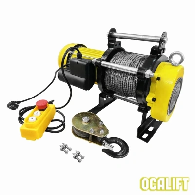 Лебедка электрическая LITELIFT KCD-500 250/500 кг 220в с канатом 30м