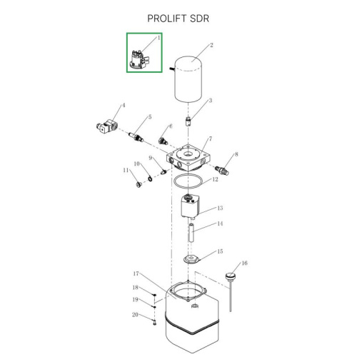 Контактор двигателя подъема 24В для штабелеров SDR/SDK, для тележек SK20 по ценам производителя в Санкт-Петербурге с доставкой по всей России