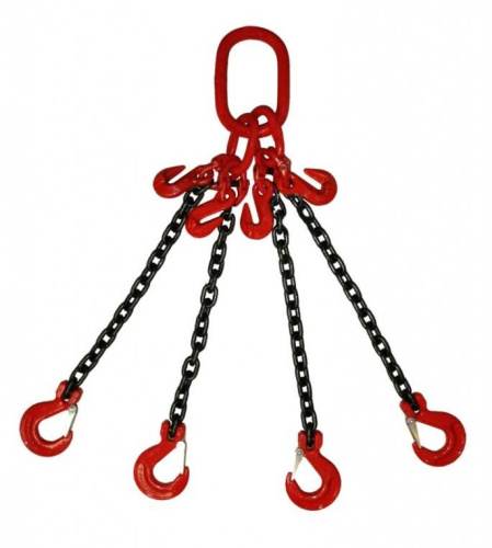 Строп цепной TOR 4СЦ г/п 45,0 т 2,0 м с укорачивающими крюками купить в Москве с доставкой по всей России | ProtosMarket.ru