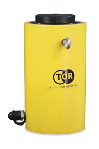Домкрат гидравлический телескопический TOR ДТ15Г510 15 т (3 уровня) по ценам производителя в Санкт-Петербурге с доставкой по всей России