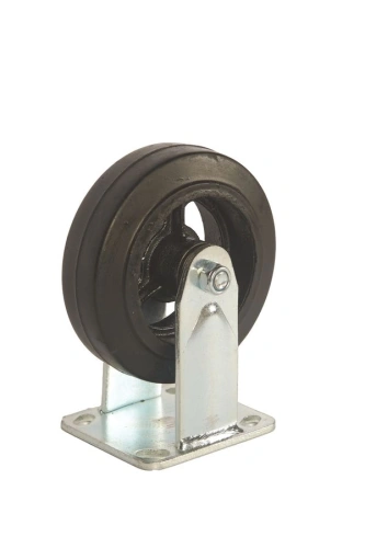 Колесо большегрузное неповоротное FCd 63 150 мм обрезиненное (F) по ценам производителя в Санкт-Петербурге с доставкой по всей России