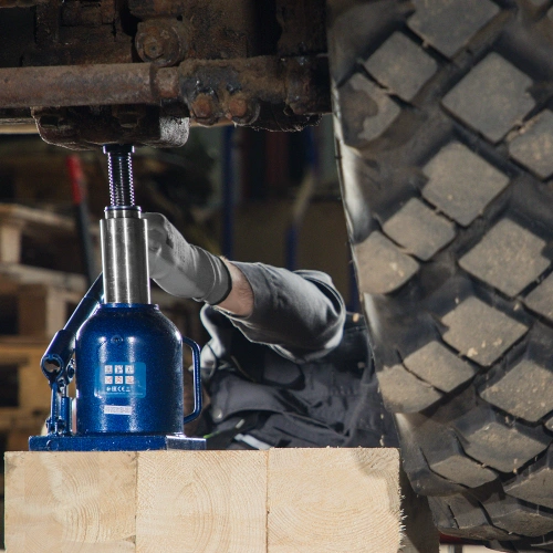 Домкрат гидравлический бутылочный телескопический, 10 т, H подъема 170-430 мм Stels по ценам производителя в Санкт-Петербурге с доставкой по всей России