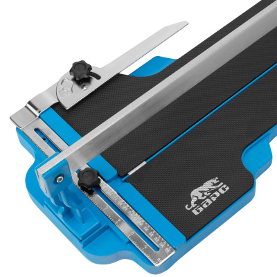 Плиткорез ручной монорельсовый 750 х 14 мм, ходовая каретка, 9/4 регулировка подшипников, литая станина Барс по ценам производителя в Санкт-Петербурге с доставкой по всей России