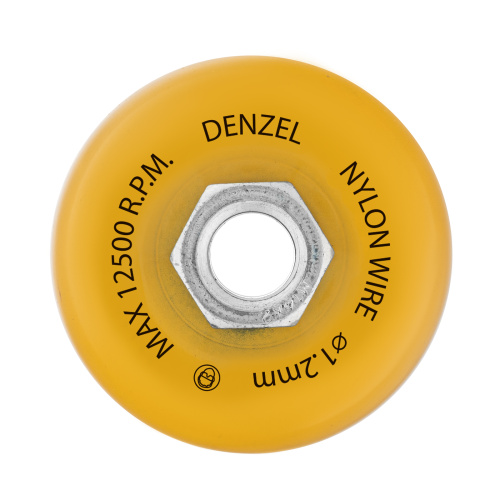 Щетка для УШМ, 75 мм, Чашка, нейлоновая щетина, М14 Denzel по ценам производителя в Санкт-Петербурге с доставкой по всей России