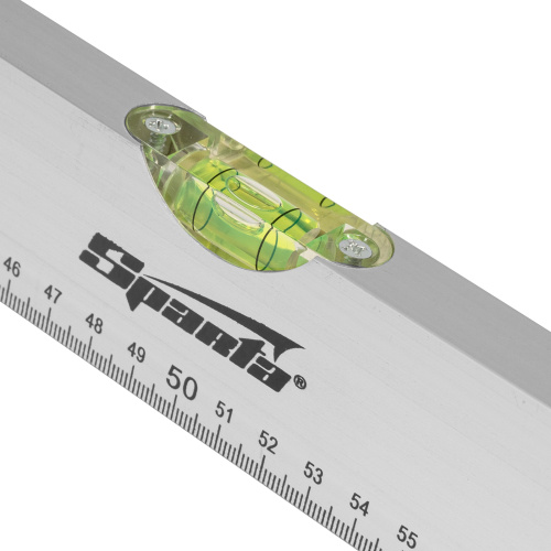 Уровень алюминиевый, 1000 мм, 2 глазка, линейка Sparta по ценам производителя в Санкт-Петербурге с доставкой по всей России