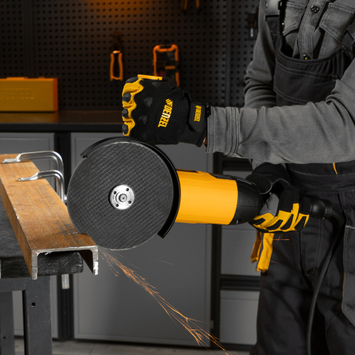 Машина шлифовальная угловая AG180-2000, 2000 Вт, 180 мм, 8500 об/мин Denzel купить в Москве с доставкой по всей России | ProtosMarket.ru