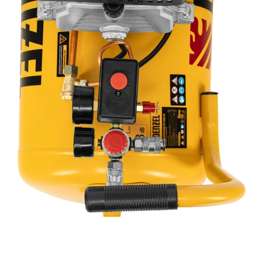 Компрессор воздушный, прямой привод DC1500/50, 1.5 кВт, 50 литров, 220 л/мин Denzel по ценам производителя в Санкт-Петербурге с доставкой по всей России