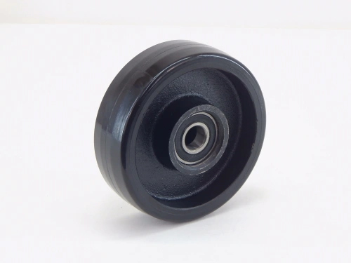 Колесо полиуретан 150х50 мм с подшипником для тележек гидравлических BFWL/BFL10/BFL15 по ценам производителя в Санкт-Петербурге с доставкой по всей России