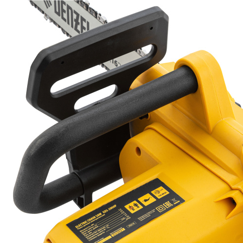 Пила цепная электрическая EDS-2000P, 2 кВт,поперечная, шина 40 см, шаг 3/8, паз 1.3 мм, 57 звеньев Denzel купить в Москве с доставкой по всей России | ProtosMarket.ru