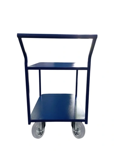 Тележка платформенная TOR ТП-2Я (600х900) 2х-ярусная (160мм) по ценам производителя в Санкт-Петербурге с доставкой по всей России