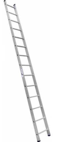 Лестница приставная алюминиевая 1*14 по ценам производителя в Санкт-Петербурге с доставкой по всей России