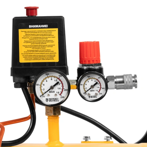 Компрессор воздушный DKV2200/100, Х-PRO 2.2 кВт, 400 л/мин, 100л Denzel по ценам производителя в Санкт-Петербурге с доставкой по всей России