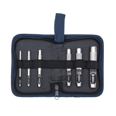 Набор пробойников для кожи 2 3 4 5 6 8 9 10 13 мм, 9 шт, чехол Сибртех по ценам производителя в Санкт-Петербурге с доставкой по всей России