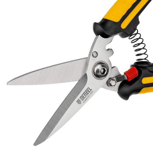 Ножницы универсальные, 200 мм, нержавеющая сталь Denzel купить в Москве с доставкой по всей России | ProtosMarket.ru